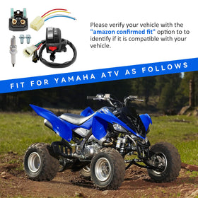 M MATI switch installed on Yamaha handlebar demonstrating direct fit benefit