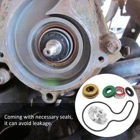 M MATI installed water pump on Polaris vehicle illustrating restored function