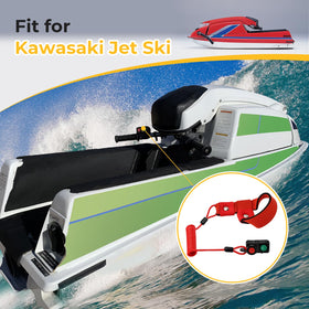 M MATI lanyard in use on water showing safety cutoff benefit while riding