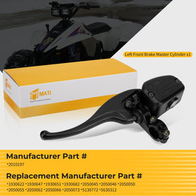 M MATI master cylinder scale comparison with ruler showing correct size and fitment