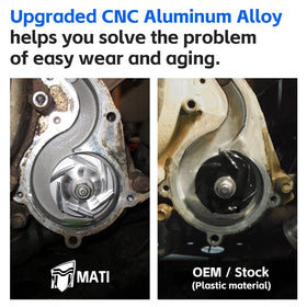 M MATI mechanical and oil seals detailed view demonstrating leak prevention