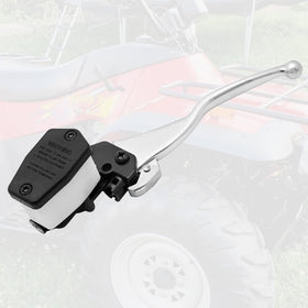 M MATI installed on Arctic Cat handlebar showing correct fit and improved control