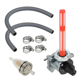 M MATI petcock front assembly showing mounting and improved leak protection