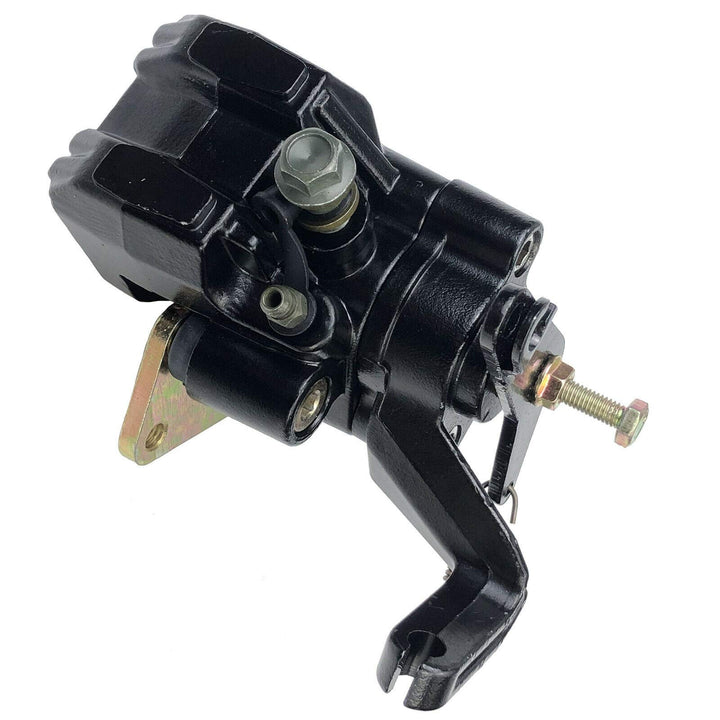 M MATI front view of caliper showing mounting points and reliable fit