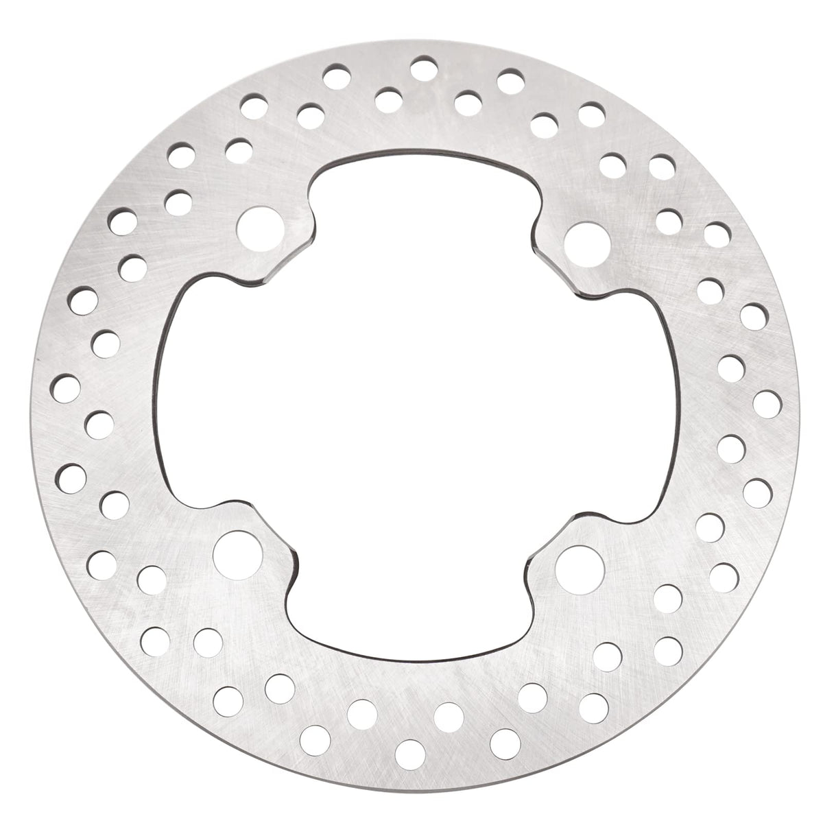 M MATI rear rotor side profile highlighting thickness and consistent finish benefits