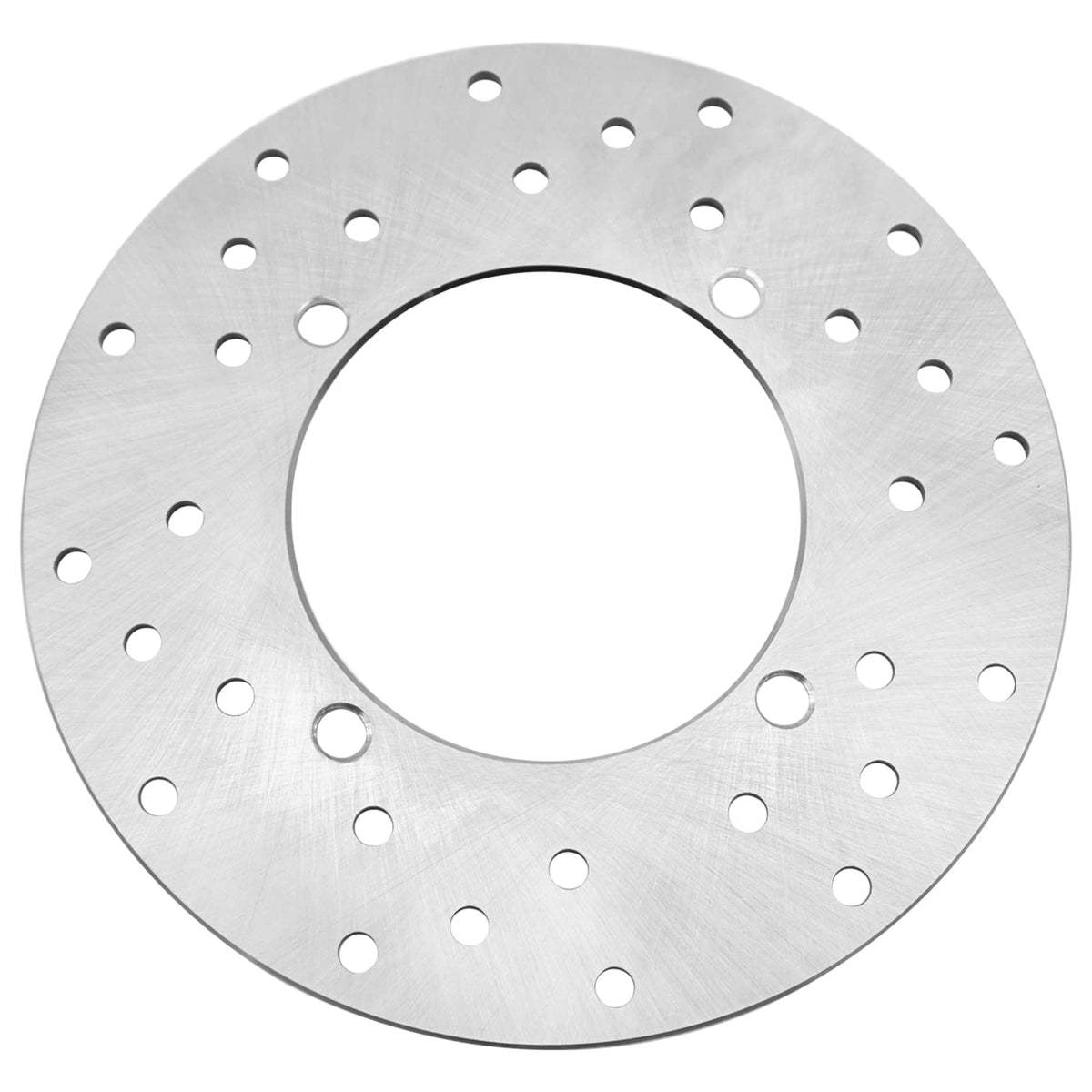 M MATI rotor front face showing bolt holes and correct fitment, ensures reliable braking