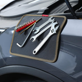 M-ROMLOO folded storage showing compact roll-up convenience for easy transport and stowage