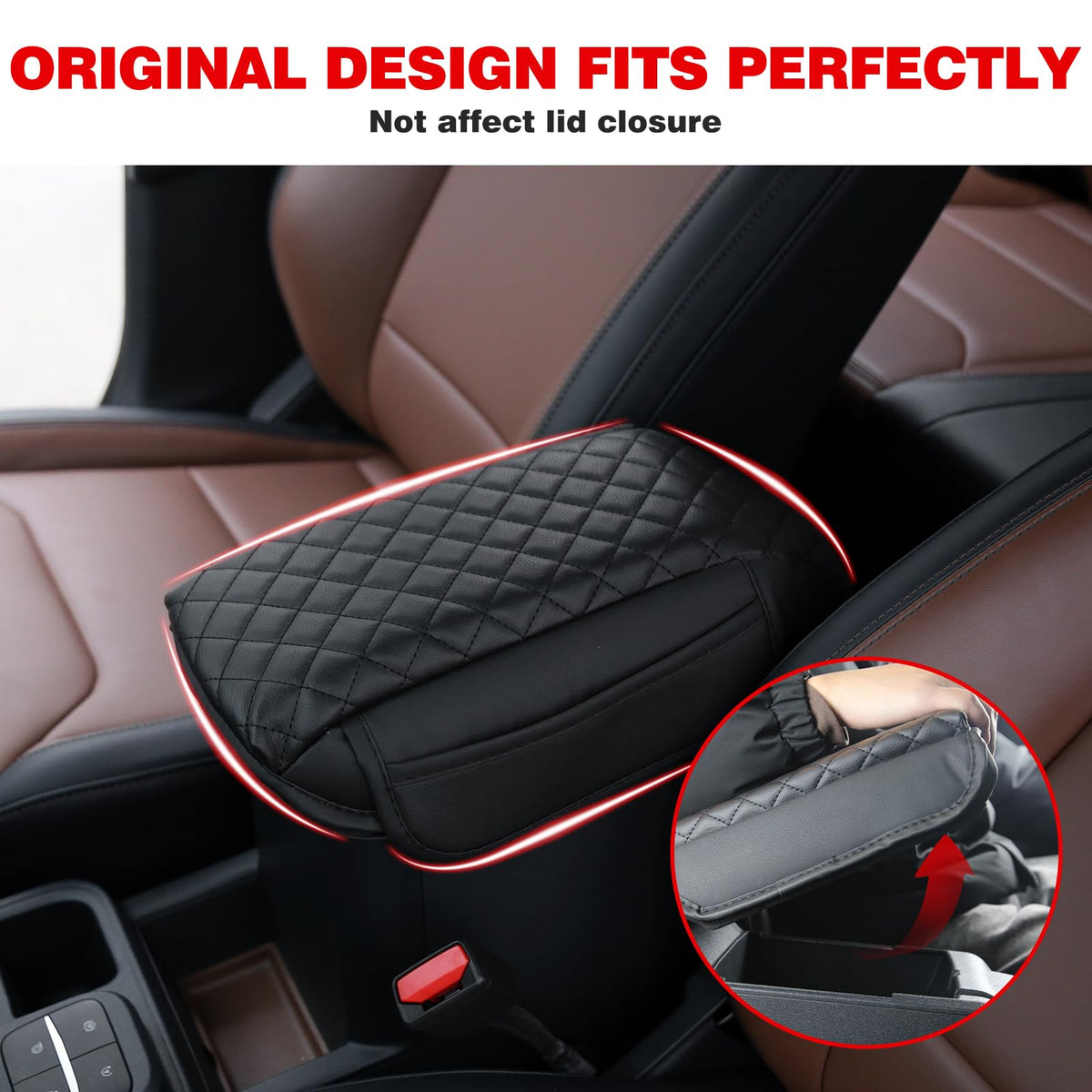 Mabett close-up of 1-inch padding showing comfort and breathability