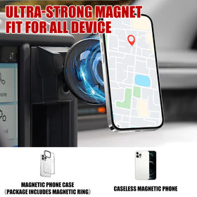 Mabett magnet plate detail highlighting secure magnetic attachment benefit
