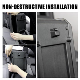 Mabett label view of TPE material demonstrating easy-clean durability