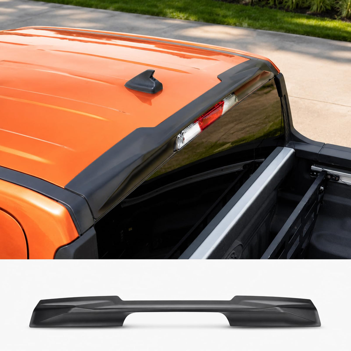 Mabett front profile on Maverick showing seamless fit and improved style