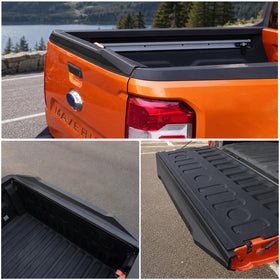 Mabett black-finished spoiler on Maverick showing cohesive aftermarket styling benefit