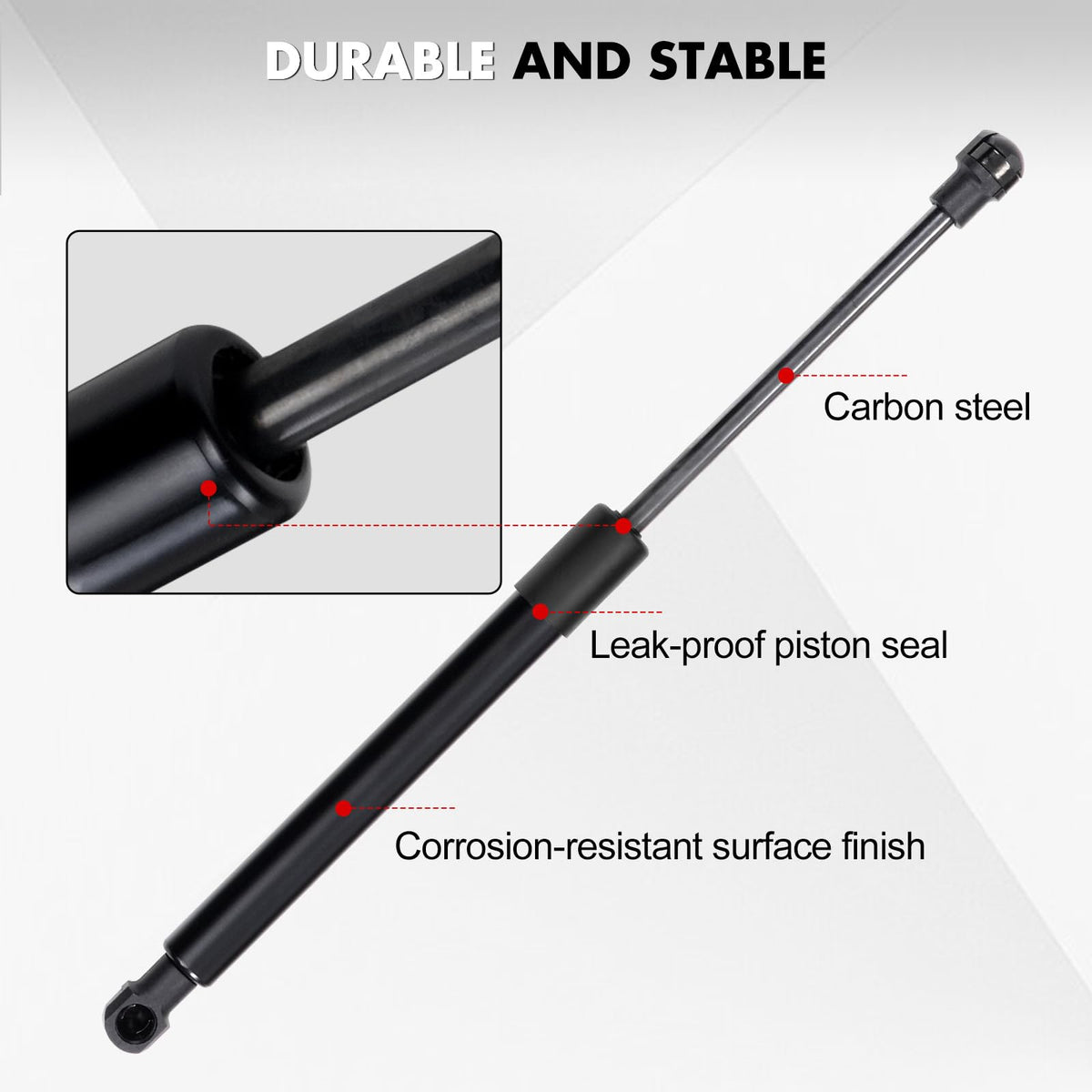 Mabett included bolts and hardware enable easy installation