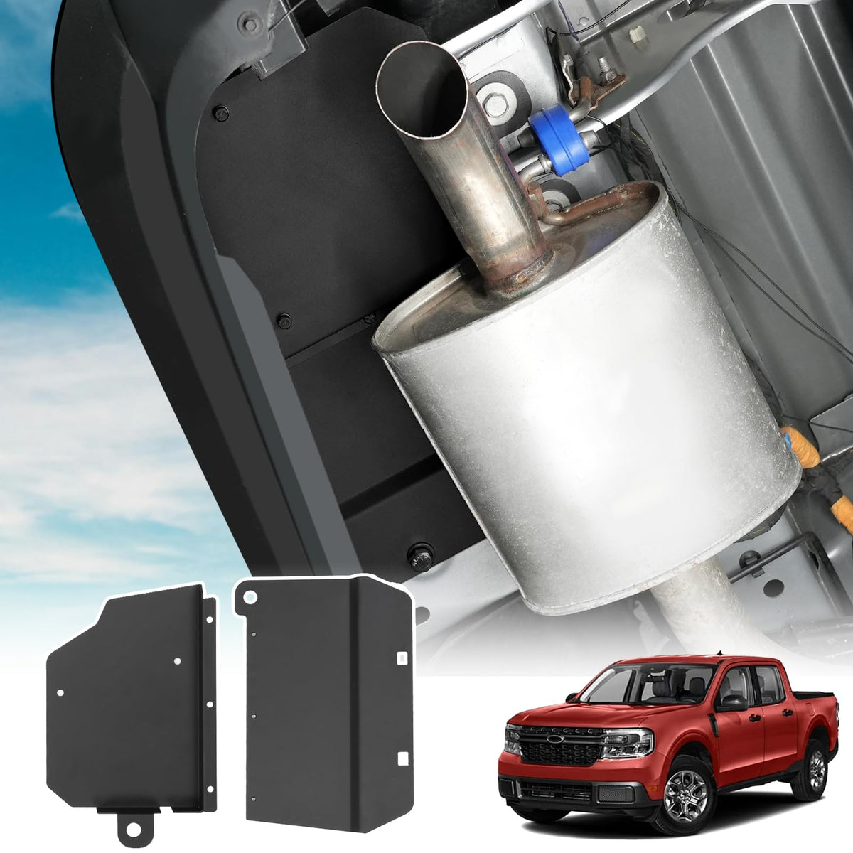 Mabett front view of cover showing clean fit and protection
