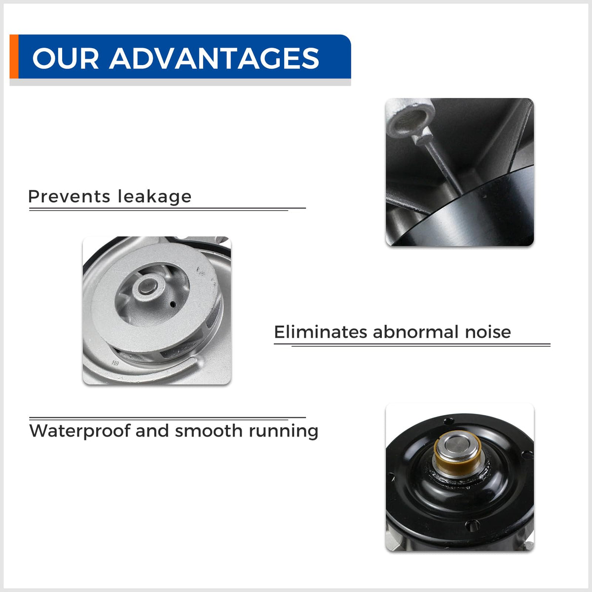 MACEL packaged AW7163 with gasket showing included components for a complete replacement