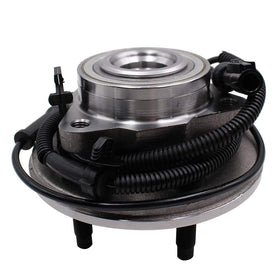 MACEL front hub assembly front view showing clean mounting surfaces and secure fit