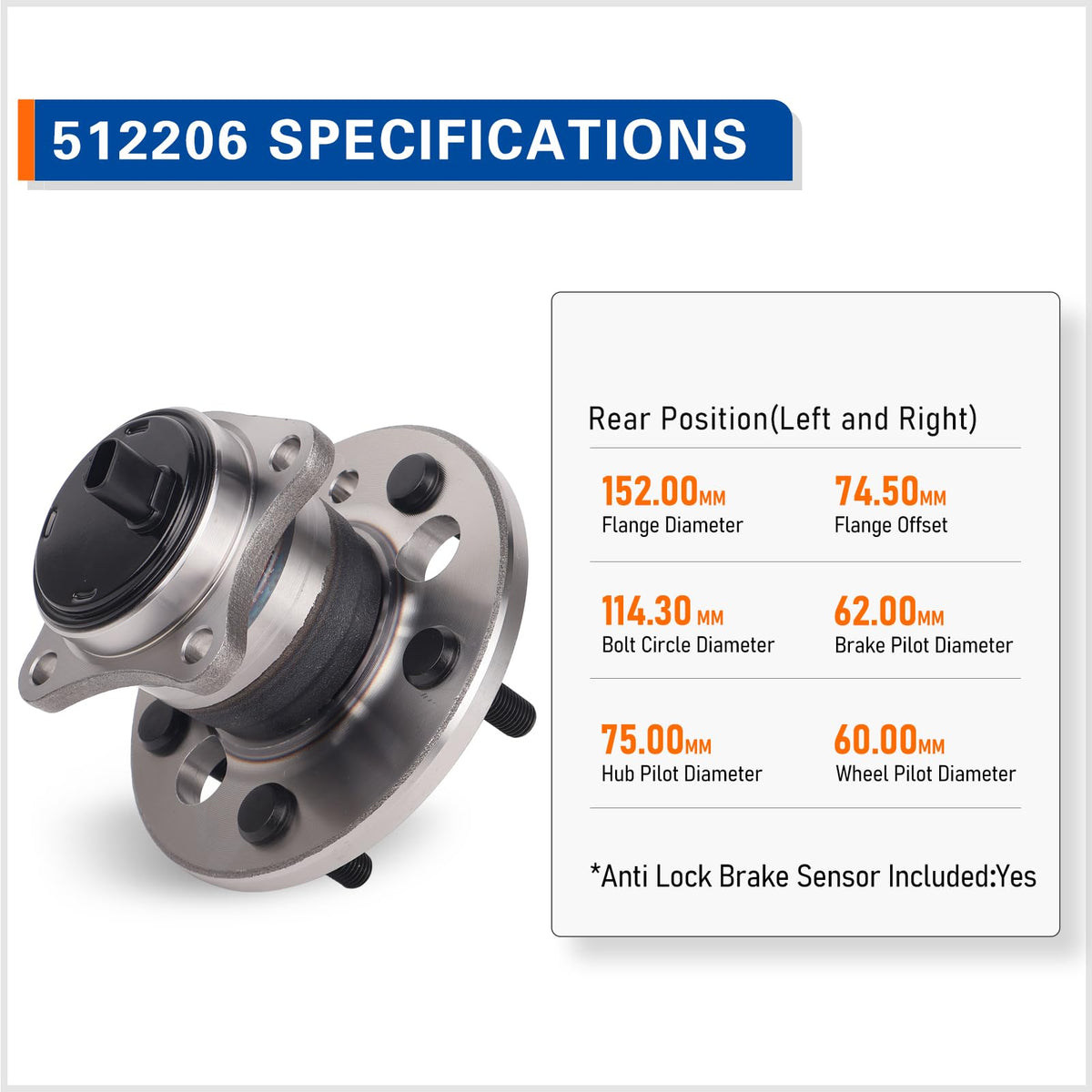 MACEL assembly installed on rear wheel hub demonstrating restored smooth rotation