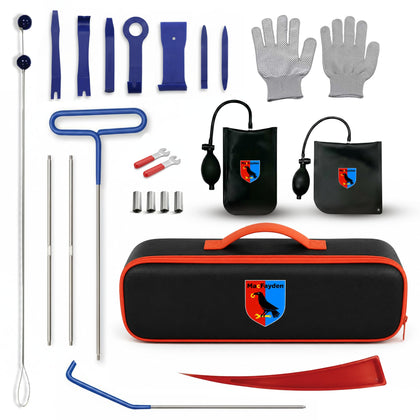 MacFayden kit front view showing all tools neatly arranged and portable