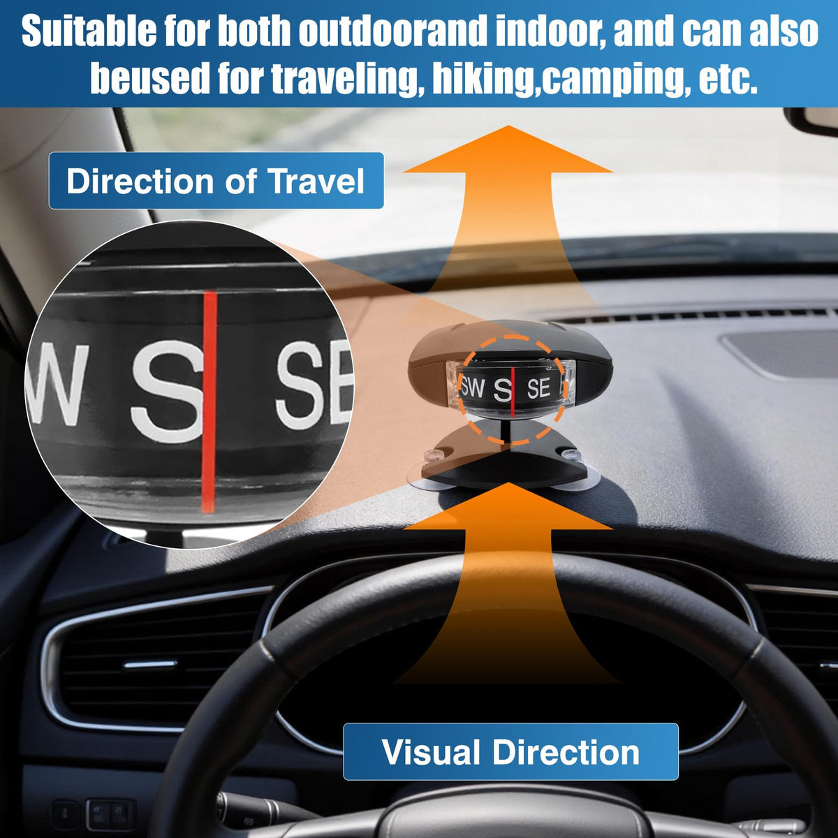 MACHSWON suction cups under unit showing secure mount and easy installation on flat surfaces