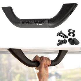 MADJAX front view of black grab handle showing sleek automotive style and durability