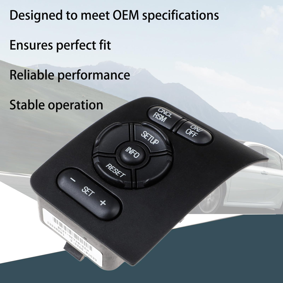 MADUOMA scale photo with ruler indicating compact steering fitment