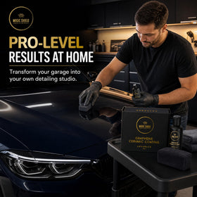 Magic Shield coated paint showing high gloss finish that enhances color and depth