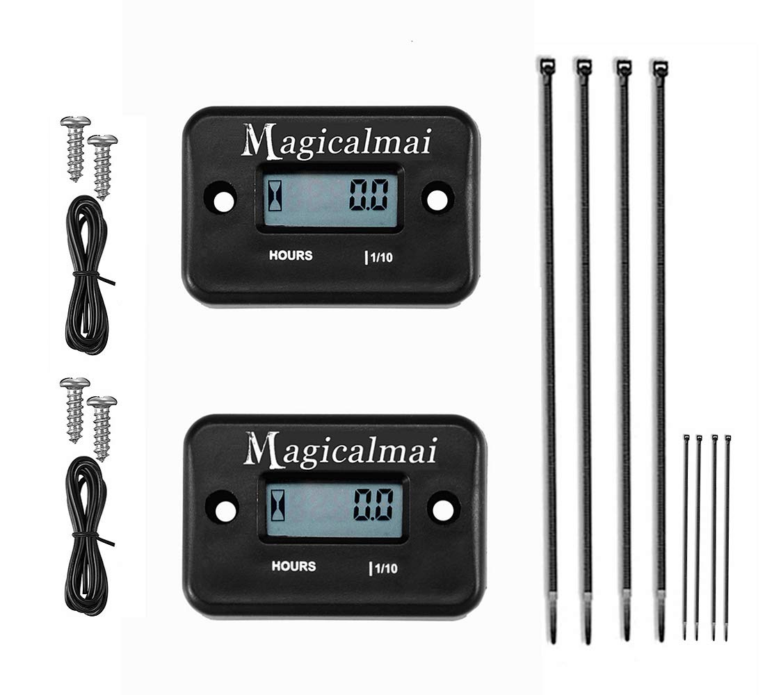 Magicalmai included screws and adhesive strips for quick, flexible mounting options