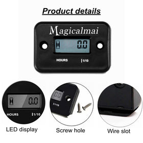 Magicalmai close-up of LCD screen showing clear digits and easy reading benefit