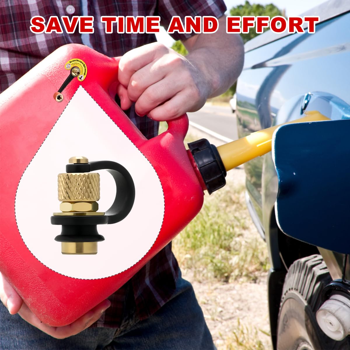 Magicfour vent cap next to ruler showing compact size and fit