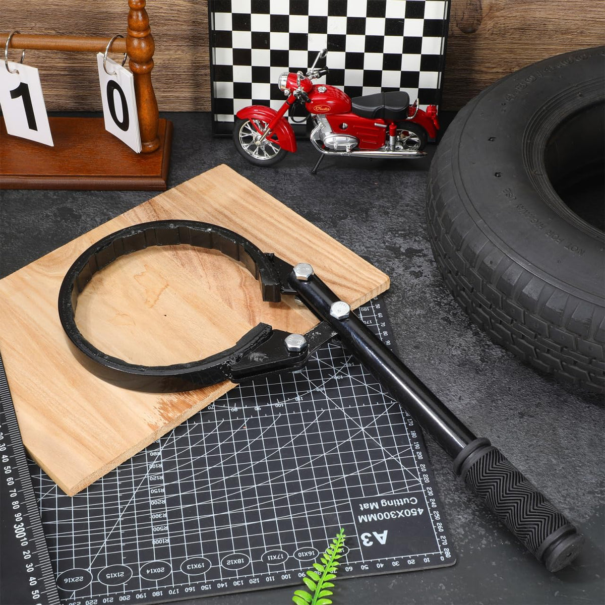 MAGICLULU stored in toolbox showing compact storage and roadside readiness