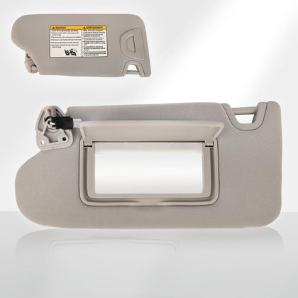 Magimaker front visor overview showing full gray panel and mirror benefit fit