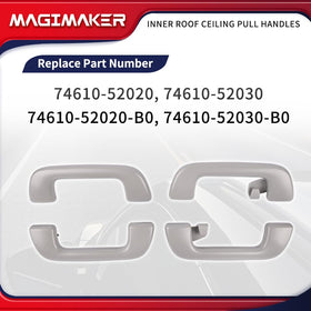 Magimaker handle installed on front seat roof offering steady grip