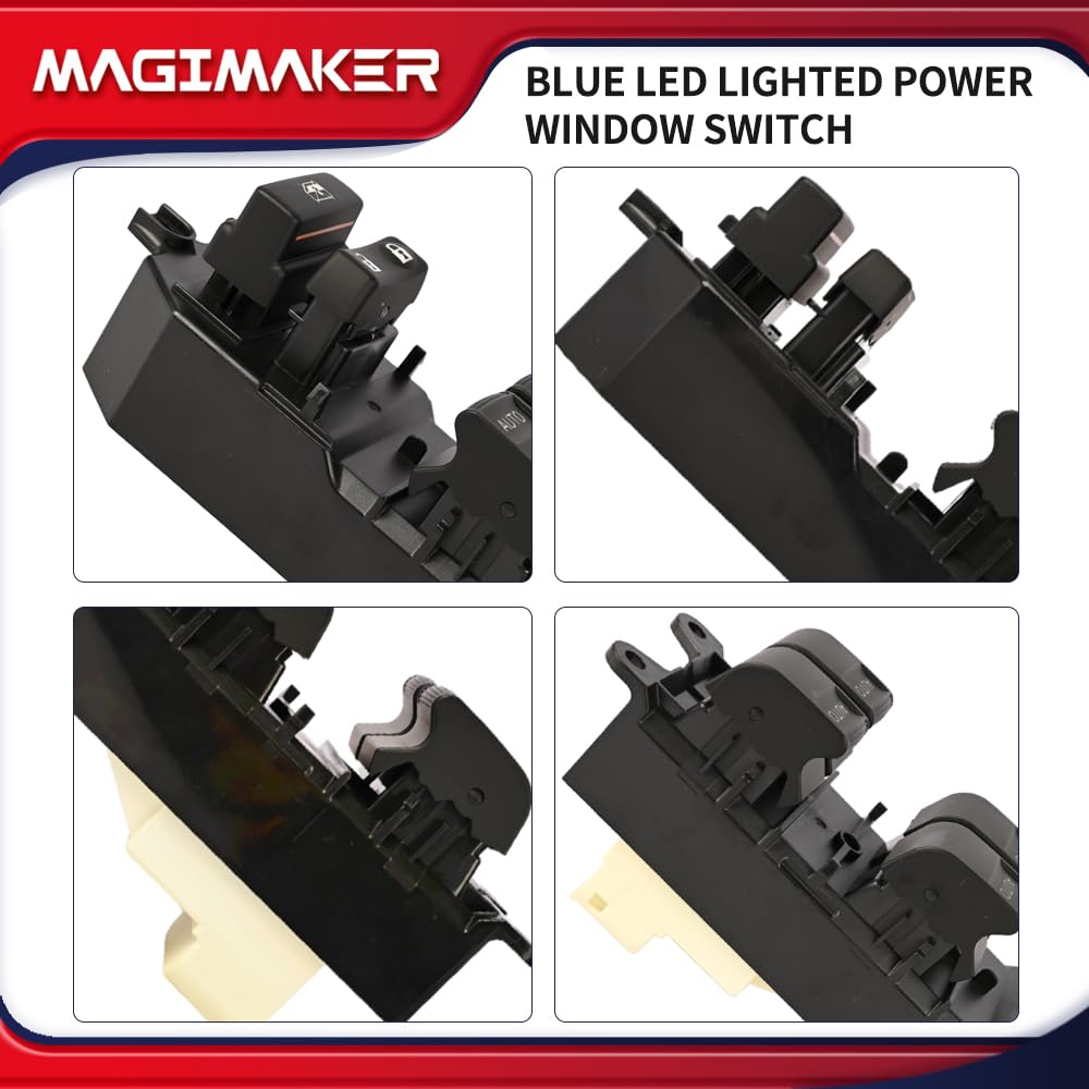 Magimaker switch installed in Tundra door panel demonstrating restored controls and convenience