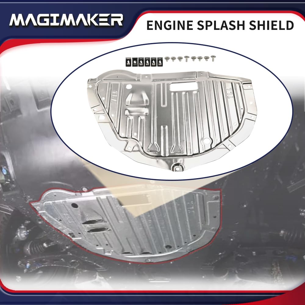Magimaker shield installed under Honda CR‑V protecting components benefit