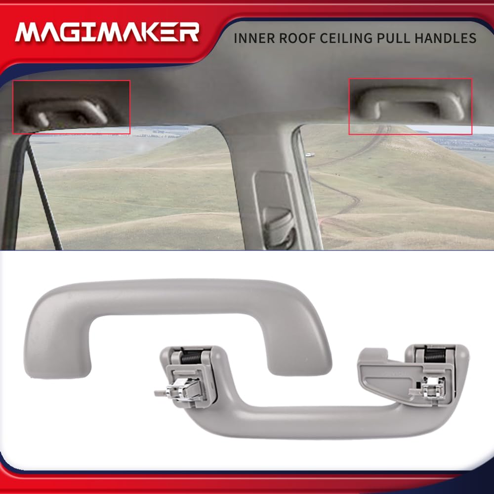 Magimaker handles in car interior lifestyle shot showing matched aesthetics