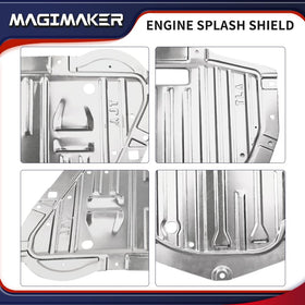 Magimaker lifestyle shot under CR‑V on road illustrating debris protection benefit