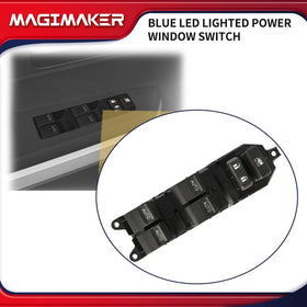Magimaker packaging and contents showing included left driver-side switch and protected shipping