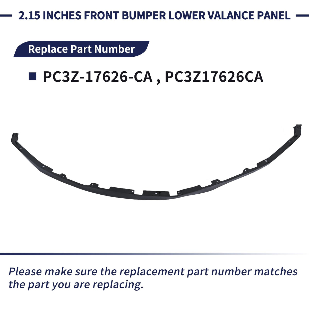 Magimaker valance next to ruler showing exact 2.15-inch profile