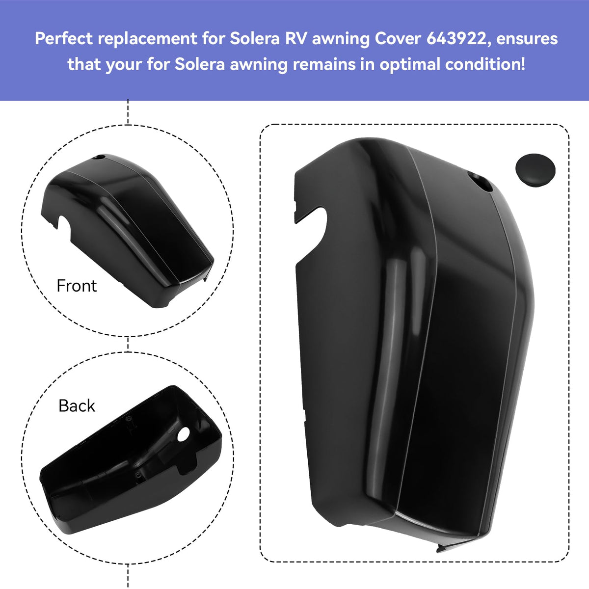 Magluv label-detail showing part number compatibility for quick verification
