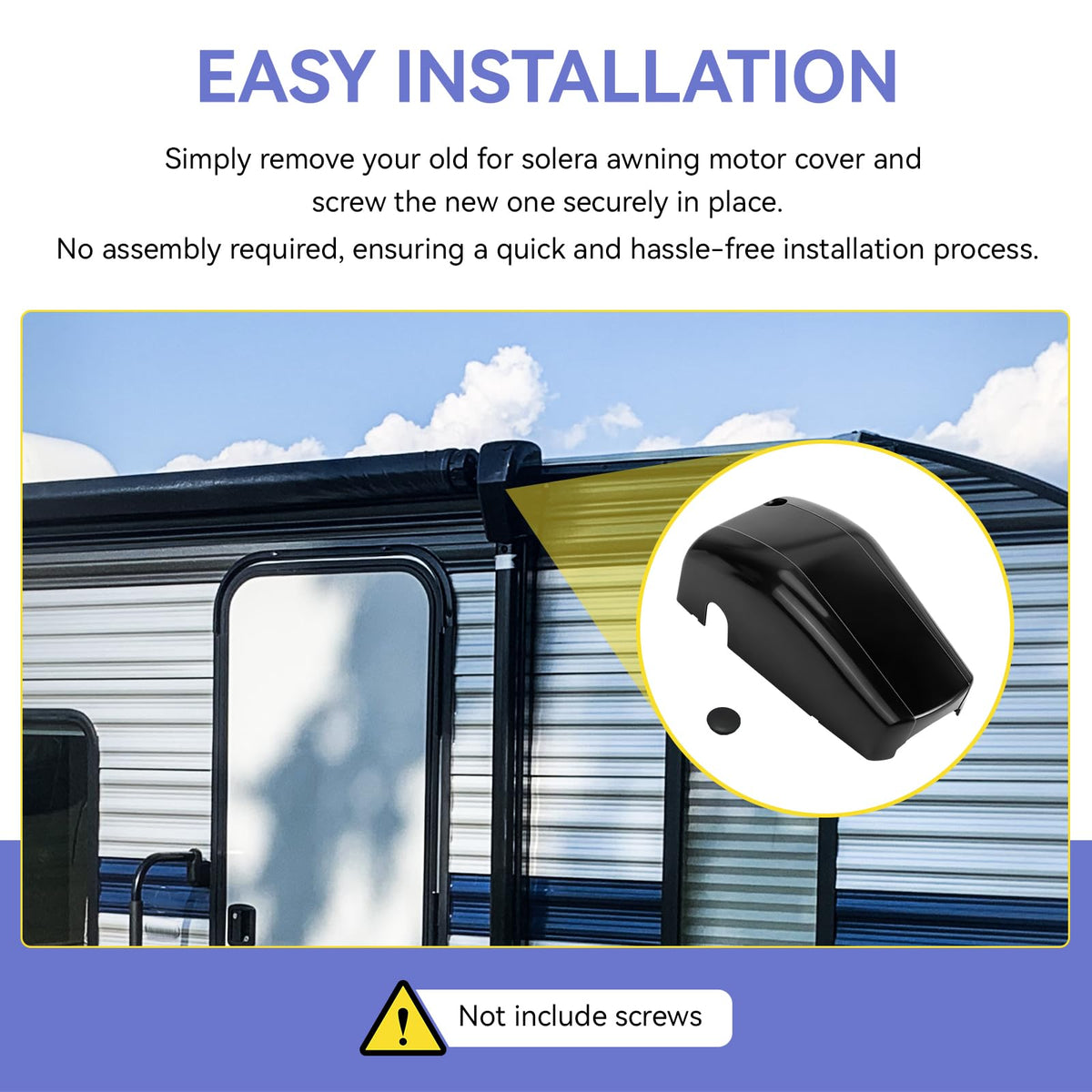 Magluv on camping trailer demonstrating improved appearance and protection