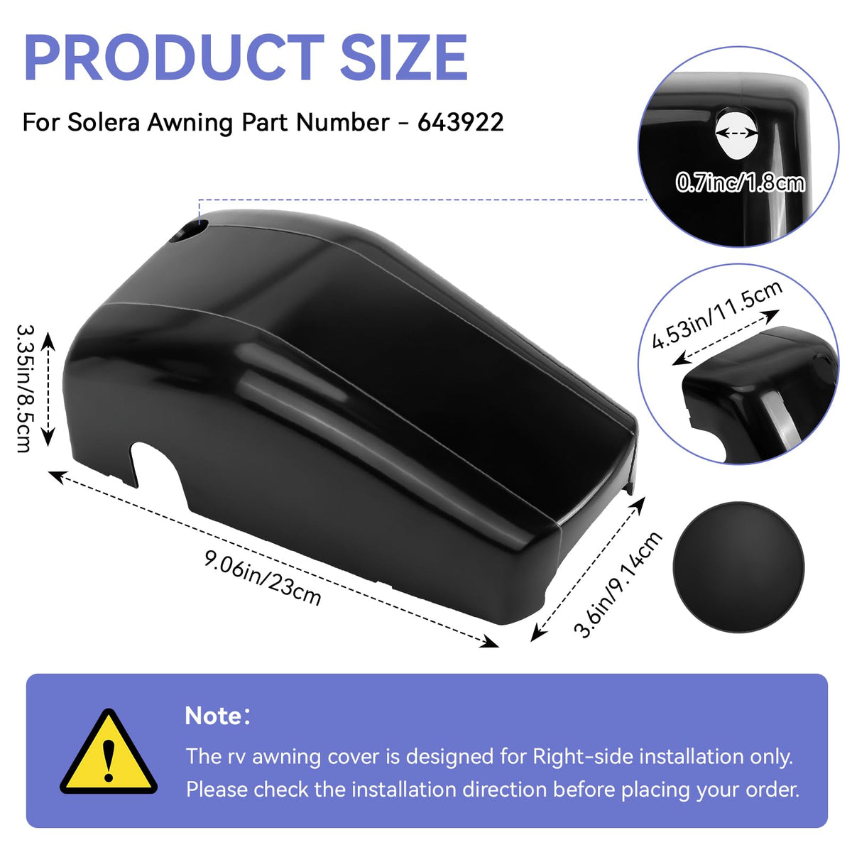 Magluv side profile highlighting cover fit and streamlined look