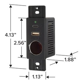 Magnadyne installed in an RV cabin demonstrating simultaneous charging and space-saving benefit