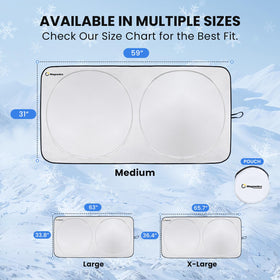 Magnelex folded in storage bag for compact portability and easy storage