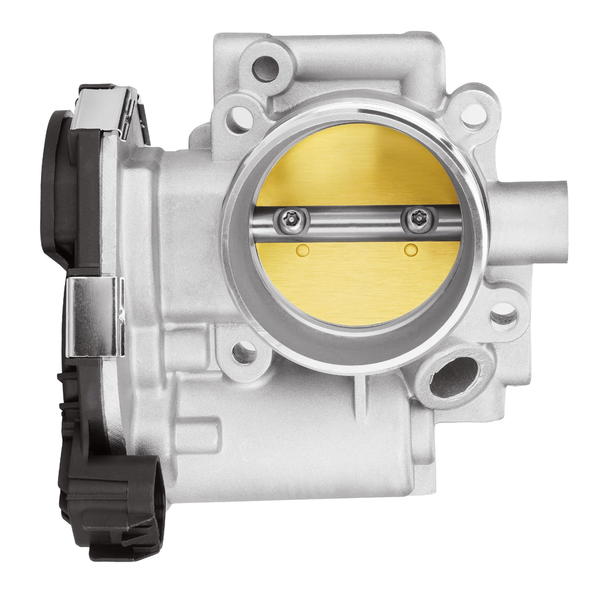 Magorfas throttle body front view showing bore and benefits of correct fitment