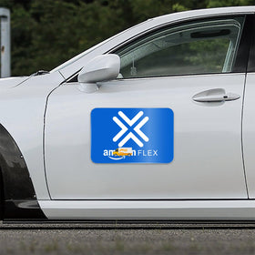 Magrantas reflective texture detail highlighting weatherproof, high-visibility printing