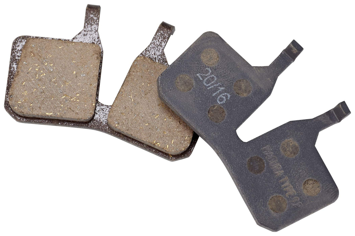 Magura 9.P Performance pads front caliper view showing improved bite