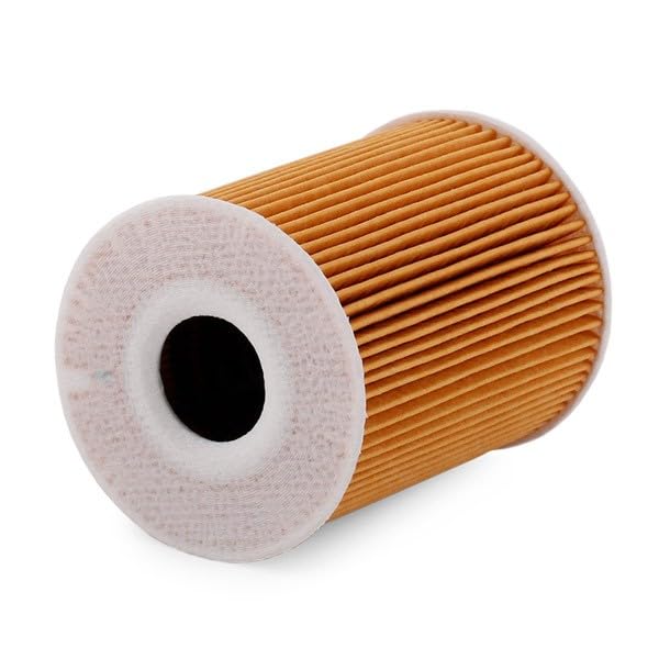 MAHLE filter next to ruler showing exact size for correct fit