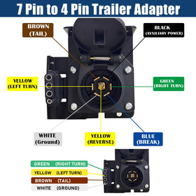 maierke close-up of 4-flat output protecting taillight and signal circuits from moisture