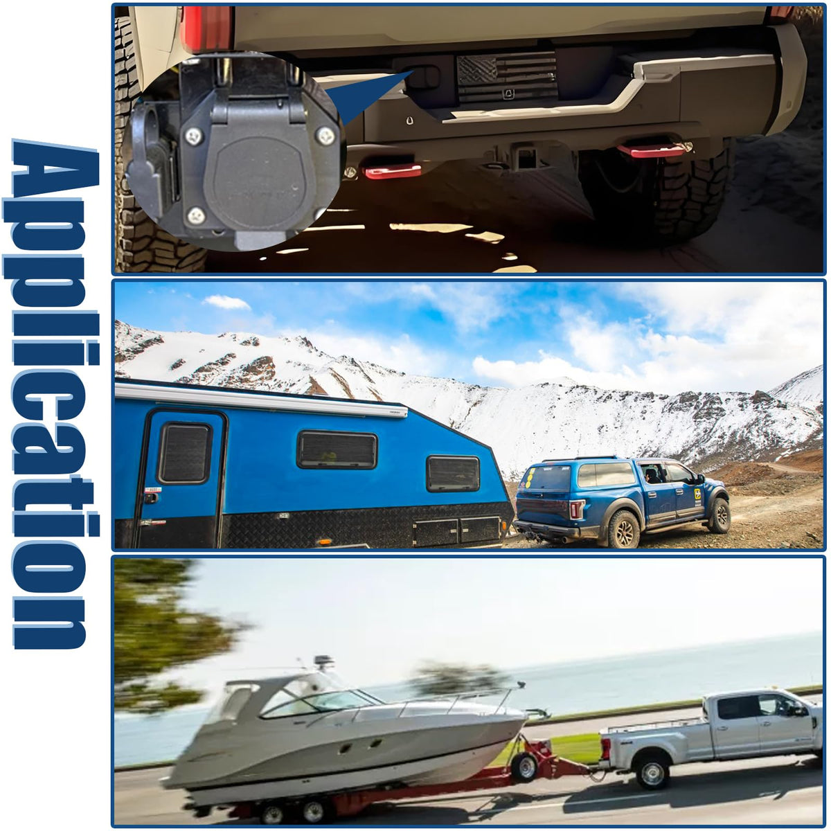 maierke lifestyle shot connecting trailer to truck illustrating easy, reliable hookup