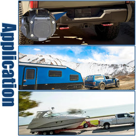 maierke lifestyle shot connecting trailer to truck illustrating easy, reliable hookup